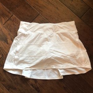 lululemon white skirt